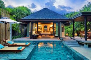 Pool beach maldives villas villa anantara kihavah romantic house honeymoon top hotels