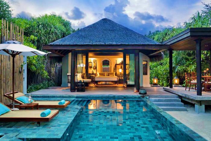 Pool beach maldives villas villa anantara kihavah romantic house honeymoon top hotels